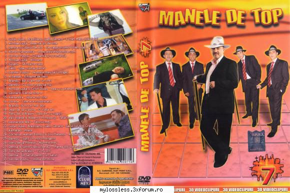 VA - Manele de Top Vol.7-2007-DVD-NF - Tracklist: 01. Guta, Dules - @ DVD-uri Romanesti cu muzica [VIDEO]