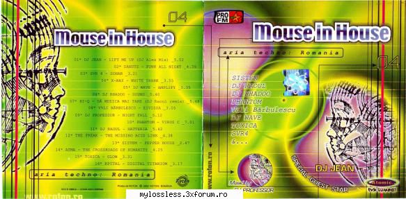 VA - Mouse in House 4 - Aria techno - Romania-CD-FLAC-2002-TPSJO - Lossless - @ Muzica/Albume in format Lossless [FLAC]-[ROMANEASCA]