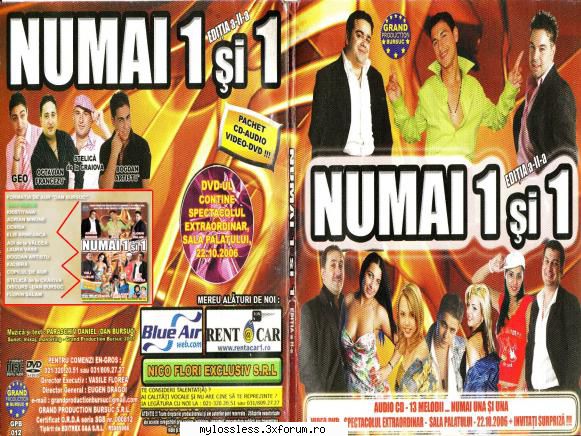 VA - Numai 1 si 1 Vol.2-2007-DVD-NF - Tracklist: DVD-ul contine - @ DVD-uri Romanesti cu muzica [VIDEO]