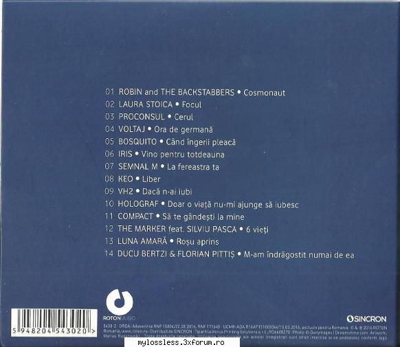 VA - Rock Ballads (ALBUM CD ORIGINAL) - Tracklist: 01 R - @ Muzica/Albume in format [MP3]-[ROMANEASCA/STRAINA]
