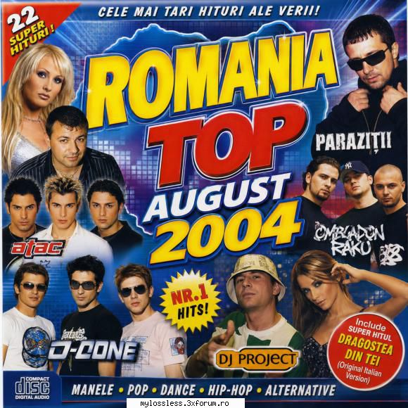 VA - Romania Top August (2004) CD-Flac--MiNT - andrei88sv - @ Muzica/Albume in format Lossless [FLAC]-[ROMANEASCA]