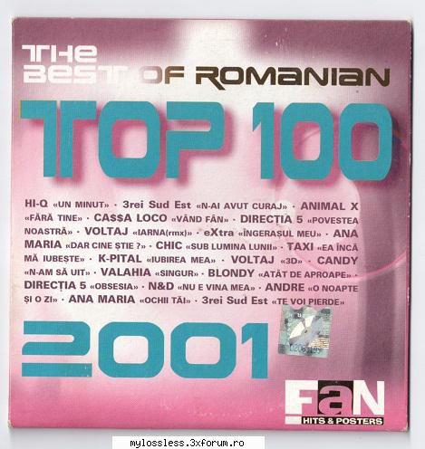 VA - The Best Of Romanian Top 100-CD-FLAC-2001-MT - Lossless - @ Muzica/Albume in format Lossless [FLAC]-[ROMANEASCA]