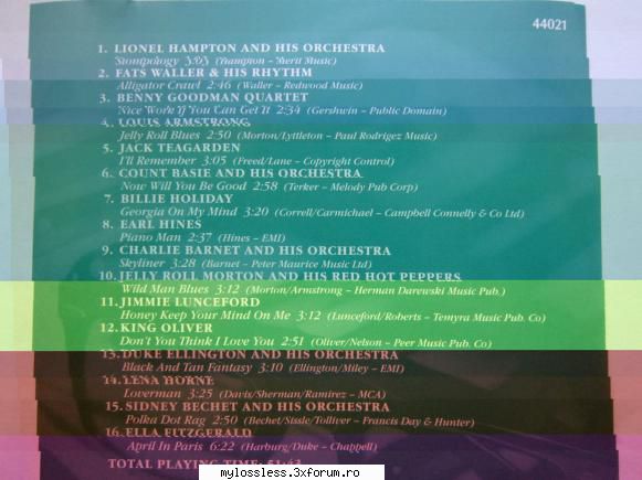 VA - The Golden Years Of Jazz Vol.6-CD-FLAC-1998-DeVOiD - Lossless - @ Muzica/Albume in format Lossless [FLAC]-[STRAINA]