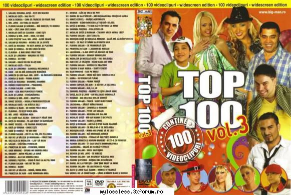 VA - Top 100 Vol.3-2010-DVD-[Manele]-NF - Tracklist: SALAM, ROXANA SI - @ DVD-uri Romanesti cu muzica [VIDEO]
