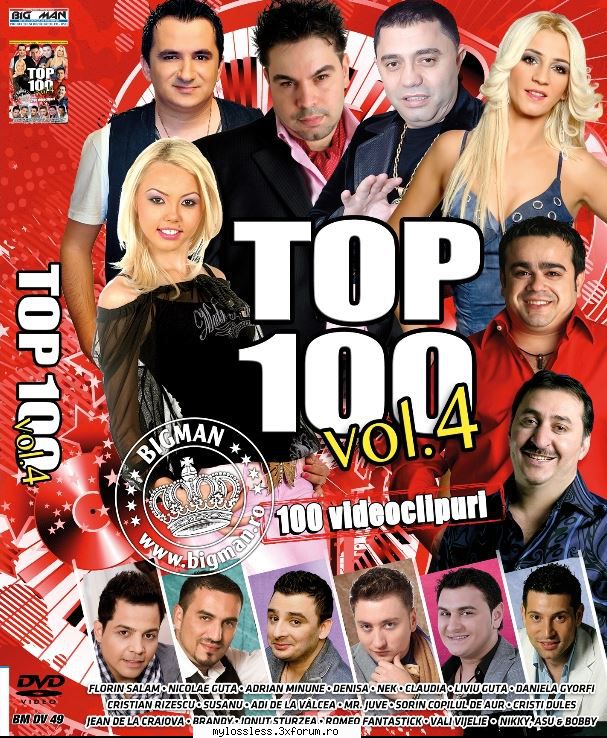 VA - Top 100 Vol.4-(Manele)-2011-DVD-NF - Tracklist: 1. LIVIU GUTA - @ DVD-uri Romanesti cu muzica [VIDEO]