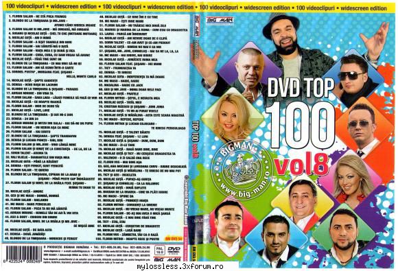 VA - Top 100 Vol.8-(Manele)-2015-DVD-NF - Info + Tracklist - @ DVD-uri Romanesti cu muzica [VIDEO]