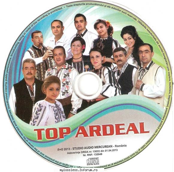 VA - Top Ardeal-CD-FLAC-2013-TGX - PlayList: 1. (00:0 - @ Muzica/Albume in format Lossless [FLAC]-[ROMANEASCA]