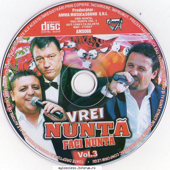 VA - Vrei nunta, faci nunta Vol.3-CD-FLAC-2016-MiNT - Lossless - @ Muzica/Albume in format Lossless [FLAC]-[ROMANEASCA]
