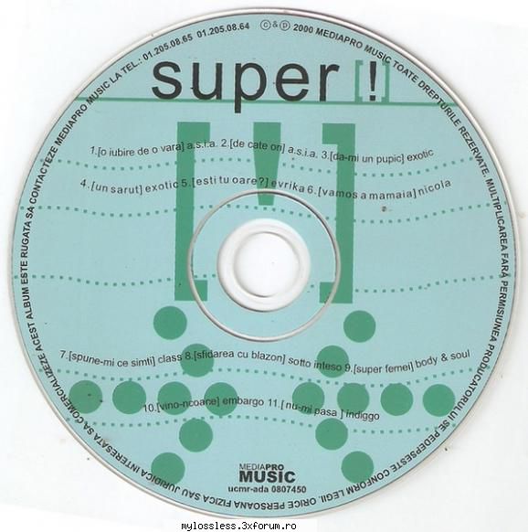 VA � Super [!] 2000 FLAC - Download : . Tracklist - @ Muzica/Albume in format Lossless [FLAC]-[ROMANEASCA]