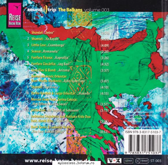 V.A.-Soundtrip (The Balkans) (2008) ***WAV BY CX*** - Dj CX - @ Muzica/Albume in format Lossless [FLAC]-[ROMANEASCA]