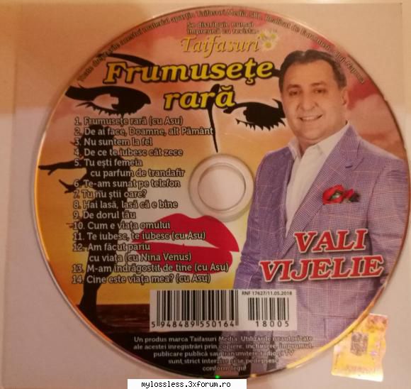 Vali Vijelie - Frumusete rara-2018-ALBUM-MP3-320KBps-NF - Lossless - @ Muzica/Albume in format [MP3]-[ROMANEASCA/STRAINA]