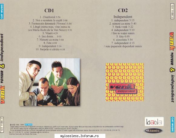 Vank - Voyeur & Independent (Compilation)-CD-FLAC-1999-MT - kaname - @ Muzica/Albume in format Lossless [FLAC]-[ROMANEASCA]