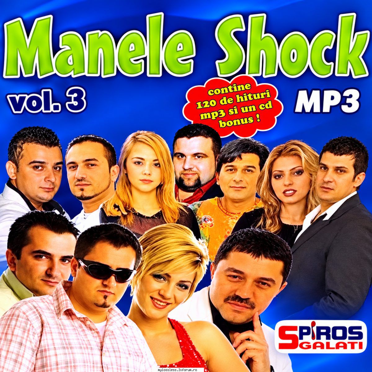 Various Artists - Manele Shock MP3 Vol.3 - Provocarea Campionilor - @ Muzica/Albume in format [MP3]-[ROMANEASCA/STRAINA]