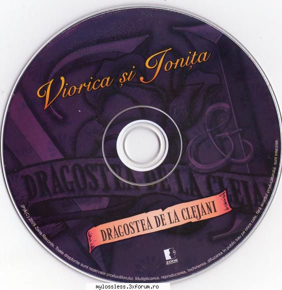 Viorica si Ionita - Dragostea de la Clejani-CD-FLAC-2005-MiNT - Lossless - @ Muzica/Albume in format Lossless [FLAC]-[ROMANEASCA]