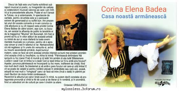 corina elena badea casa noasta &nbsp;1. corina elena badea limba noasta armaneasca (limba noastra Eu